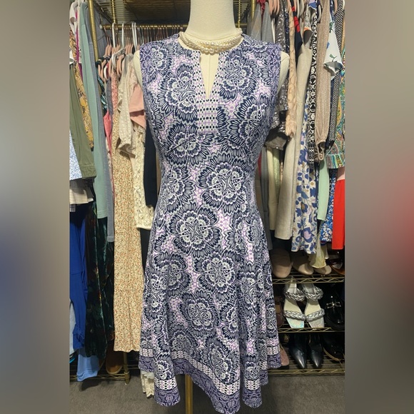Liz Claiborne Sleeveless Midi Dress Size 4 - Picture 1 of 6